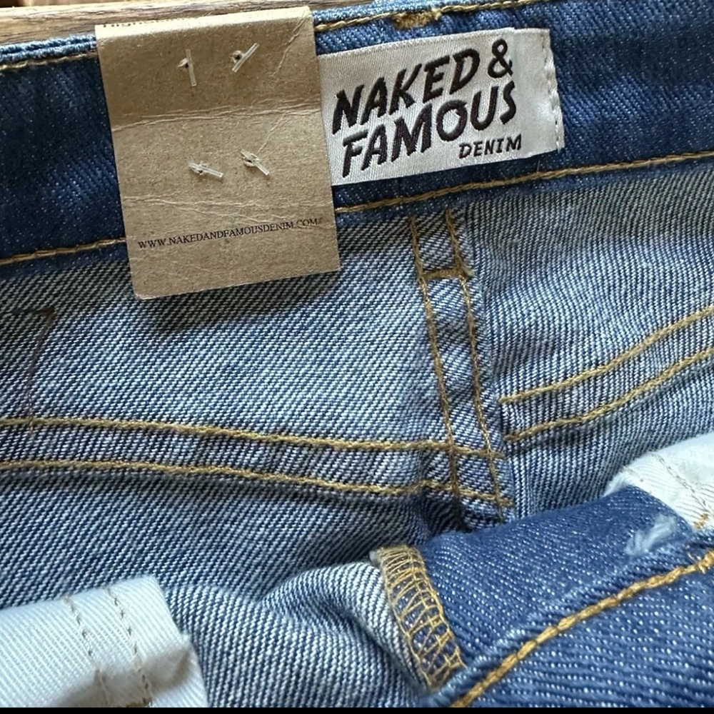 Naked and Famous Selvedge Jeans size 28 - Picture 2 of 5